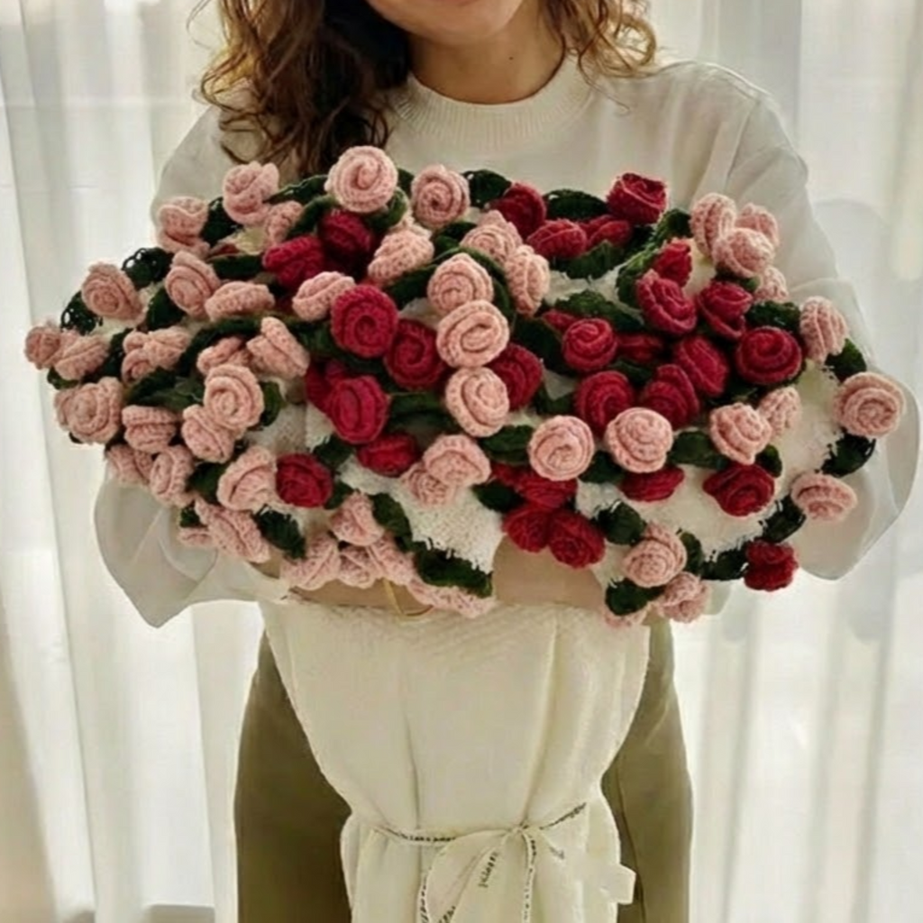 Bloom Crochet Blanket