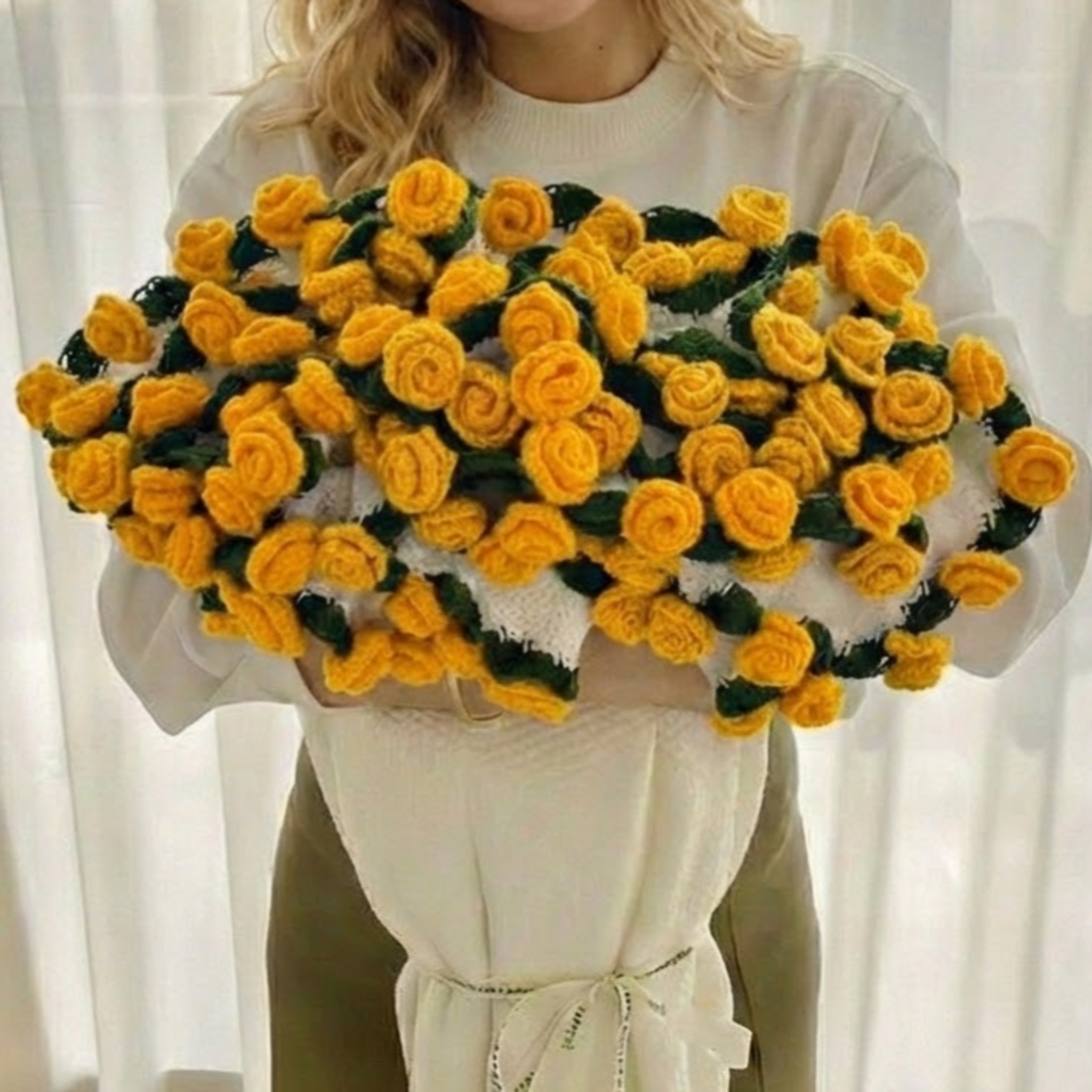 Bloom Crochet Blanket