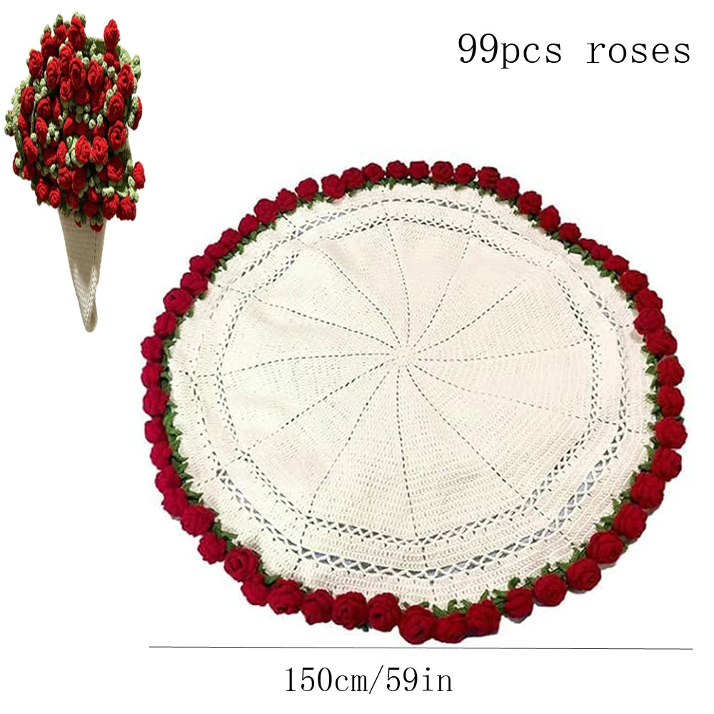 Bloom Crochet Blanket